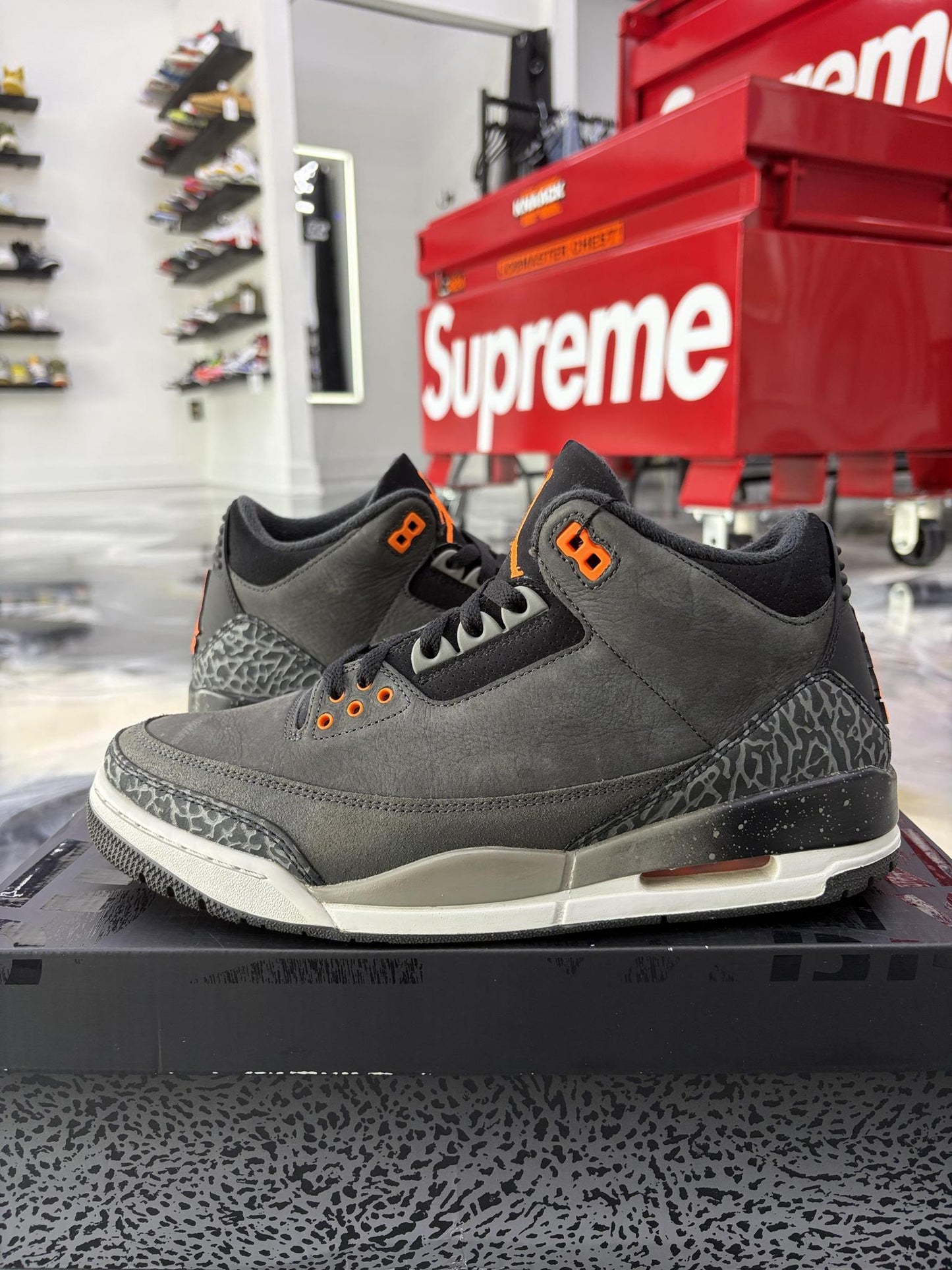 Jordan 3 "Fear" Used Size 10.5