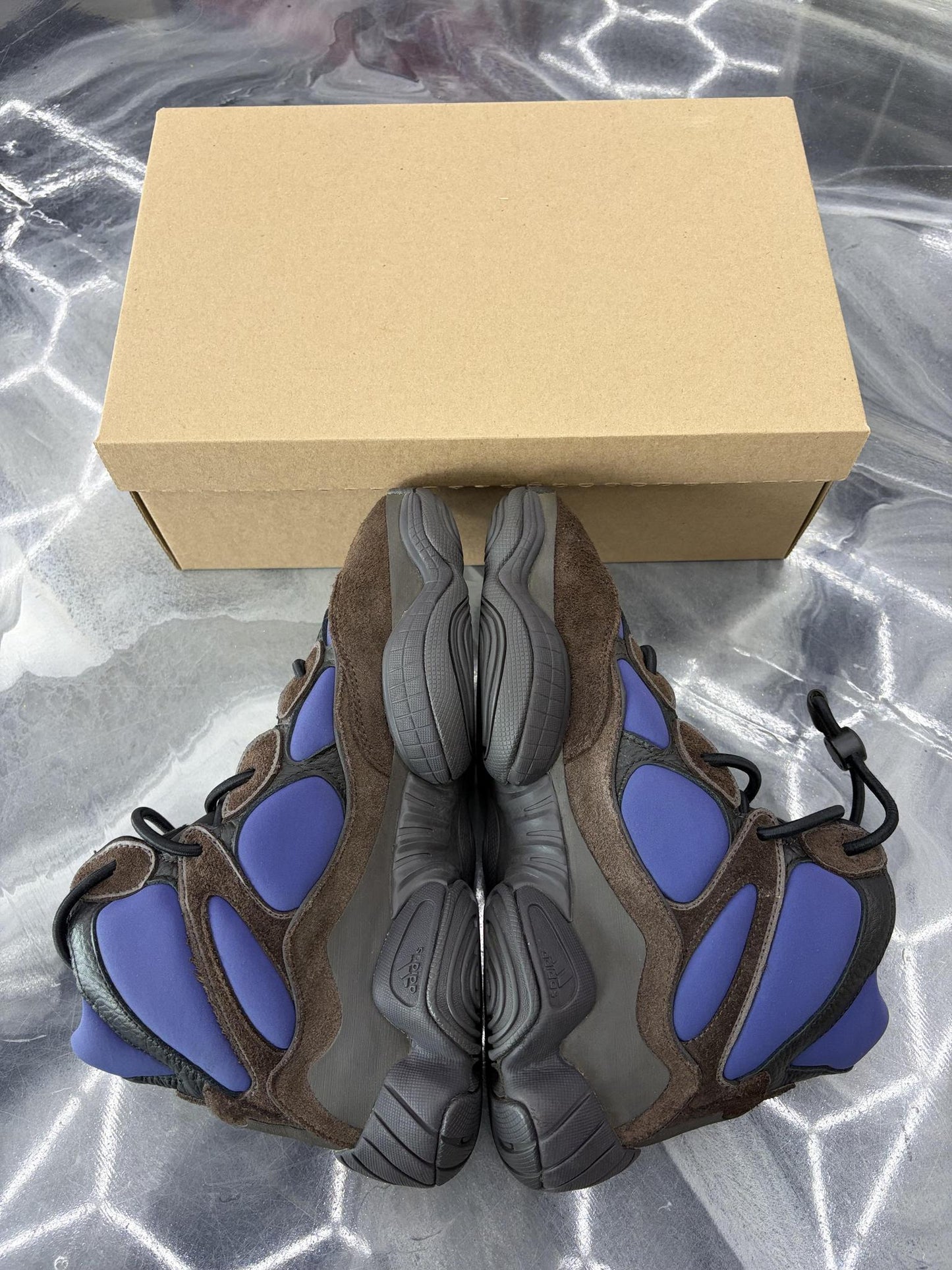 Yeezy 500 High "Brown Blue" Used Size 9.5