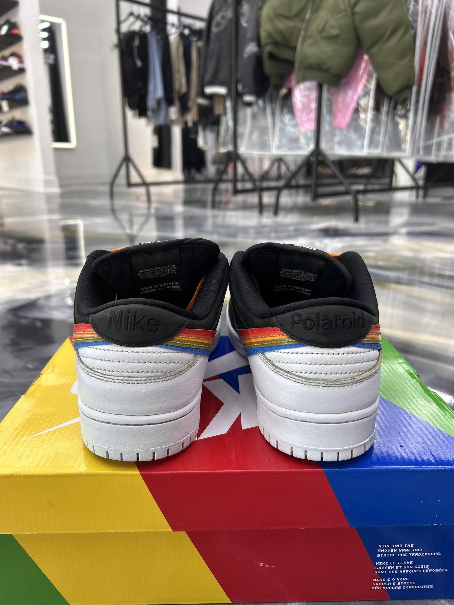 Nike SB Dunk Low "Polaroid" Used Size 10.5