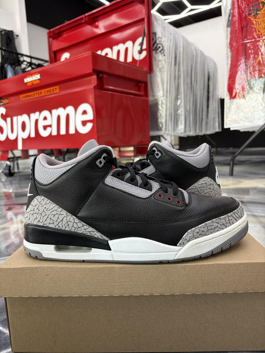 Jordan 3 "Black Cement" Used Size 13