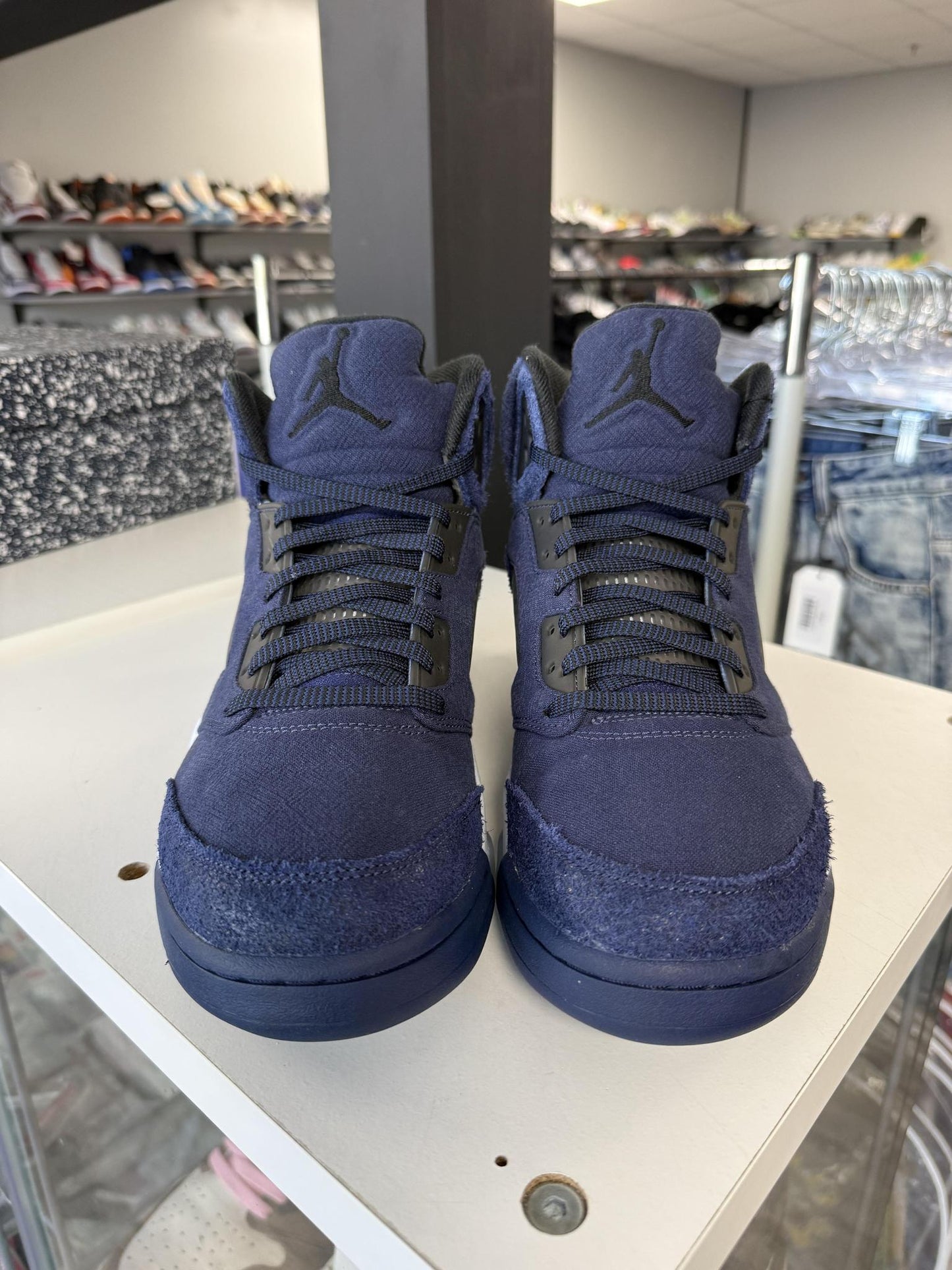 Jordan 5 "Midnight Navy" Used Size 10