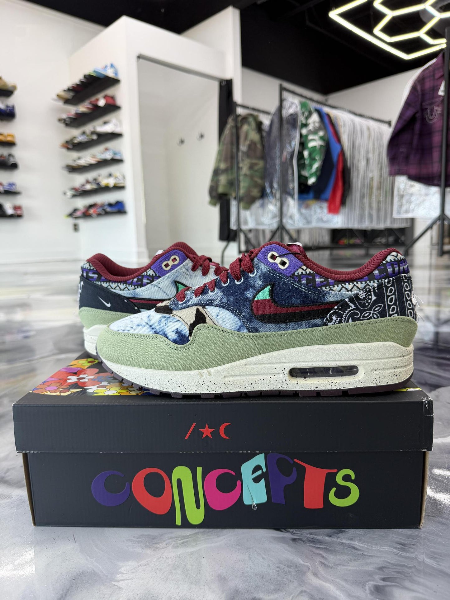 Nike Air Max 1 Concepts "Mellow" Used