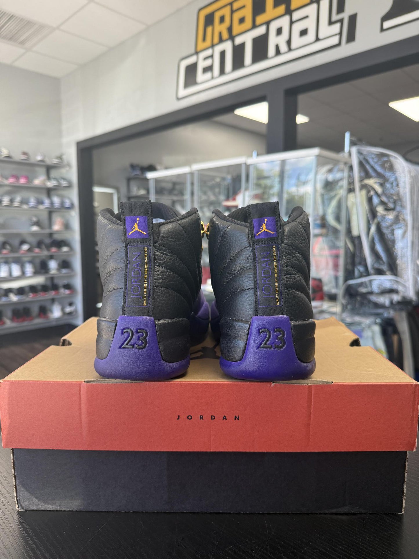 Jordan 12 "Field Purple" Used Size 8
