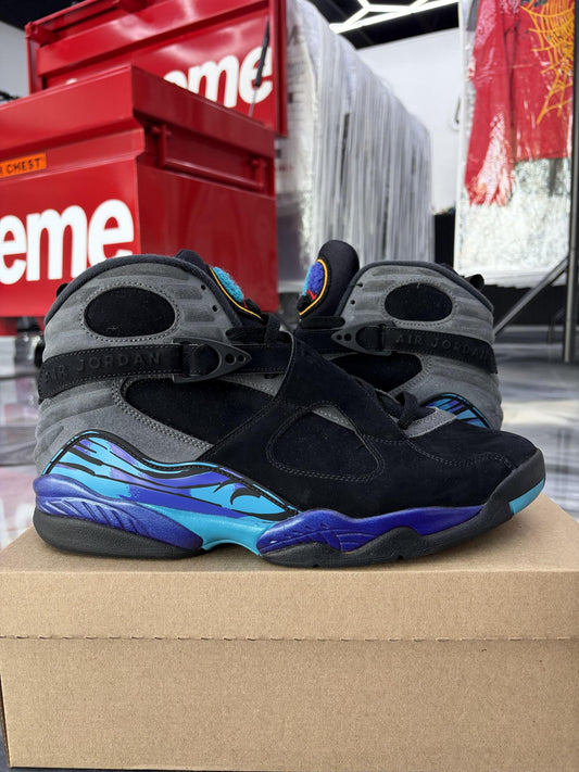 Jordan 8 "Aqua" Used Size 12