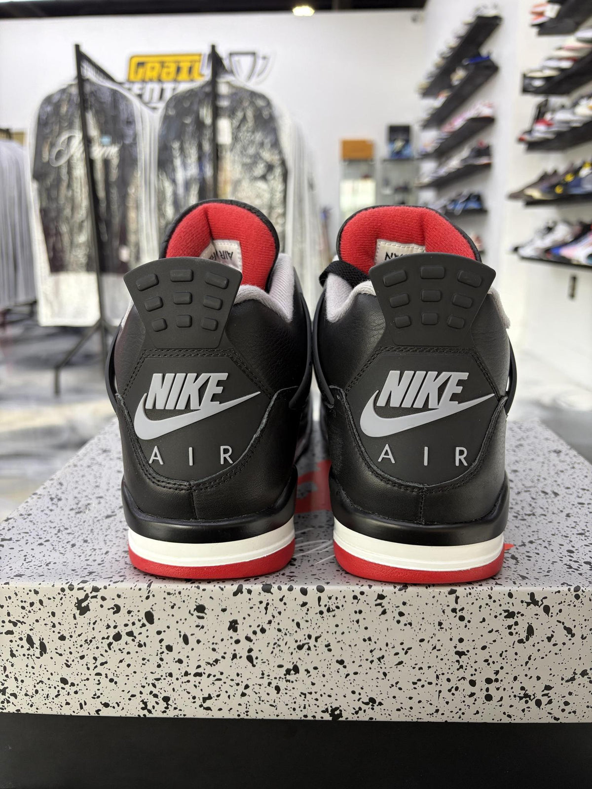 Jordan 4 "Bred Reimagined" Used Size 9