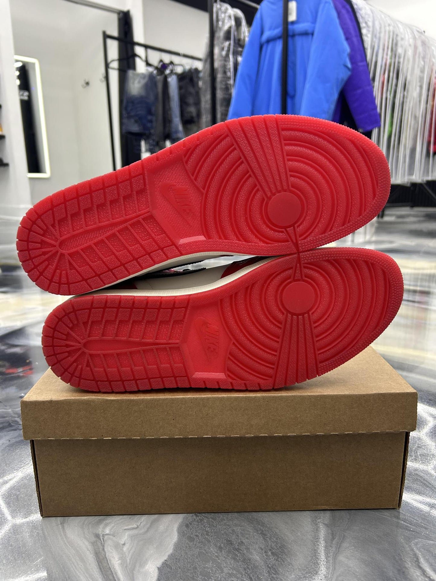 Jordan 1 "Across The Spiderverse" Used Size 14