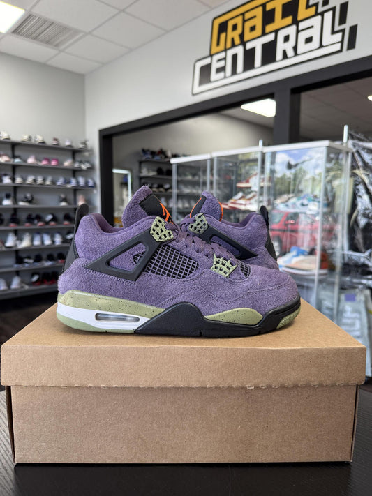 Jordan 4 "Canyon Purple" Used Size 8
