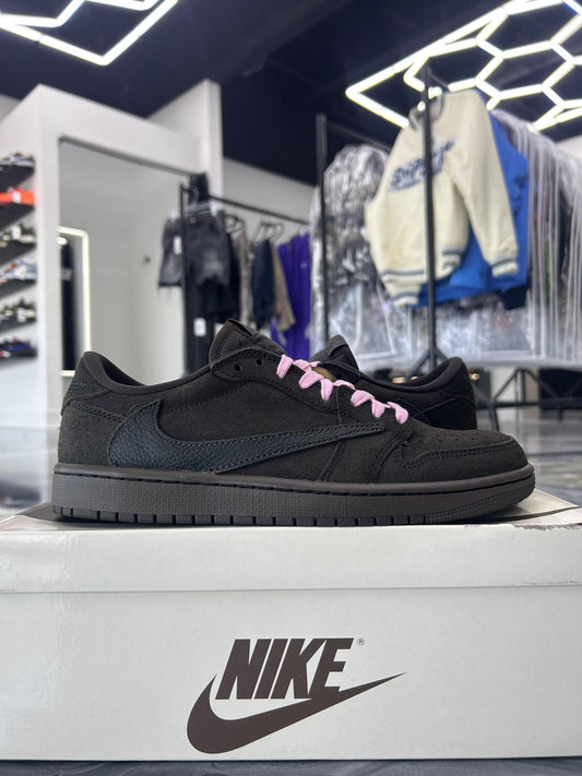 Jordan 1 Low x Travis Scott "Velvet Brown" Used Size 8.5