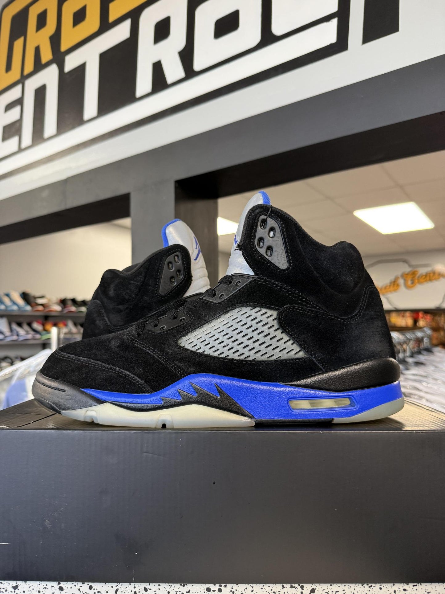 Jordan 5 "Racer Blue" Used Size 12