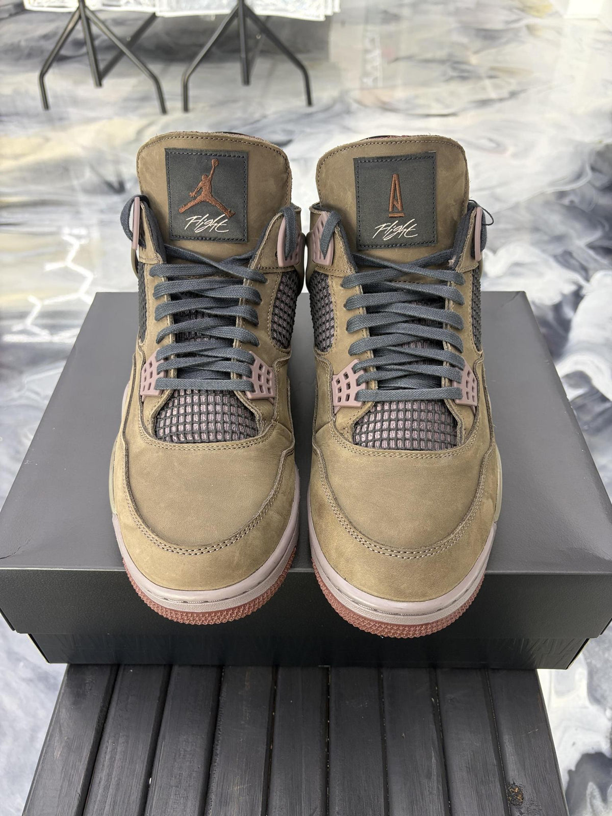Jordan 4 A Ma Maniere "Mocha" Used Size 13