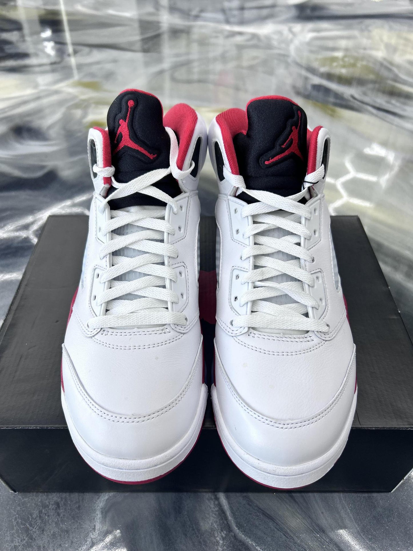 Jordan 5 "Fire Red" Used Size 10