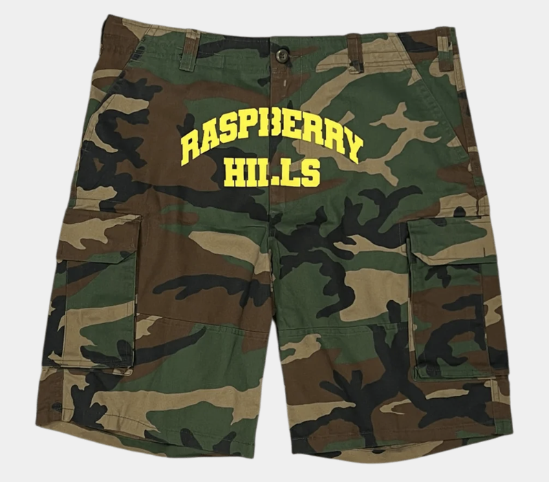 GV Gallery Raspberry Hills Army Cargos Shorts