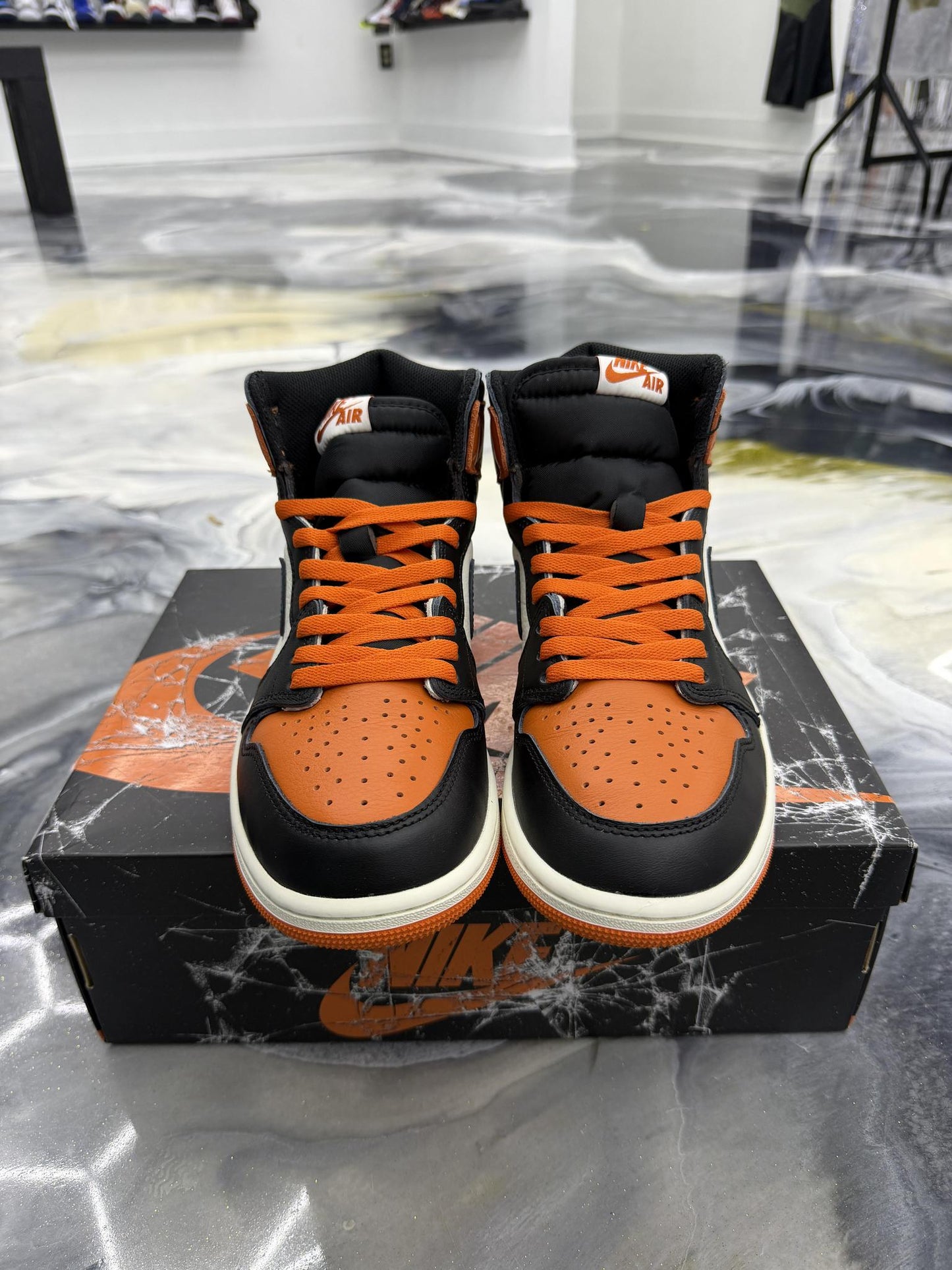 Jordan 1 Shattered Backboard Used Size 9.5