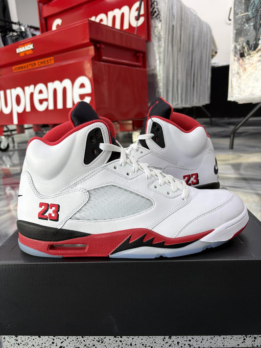 Jordan 5 "Fire Red" Used Size 13