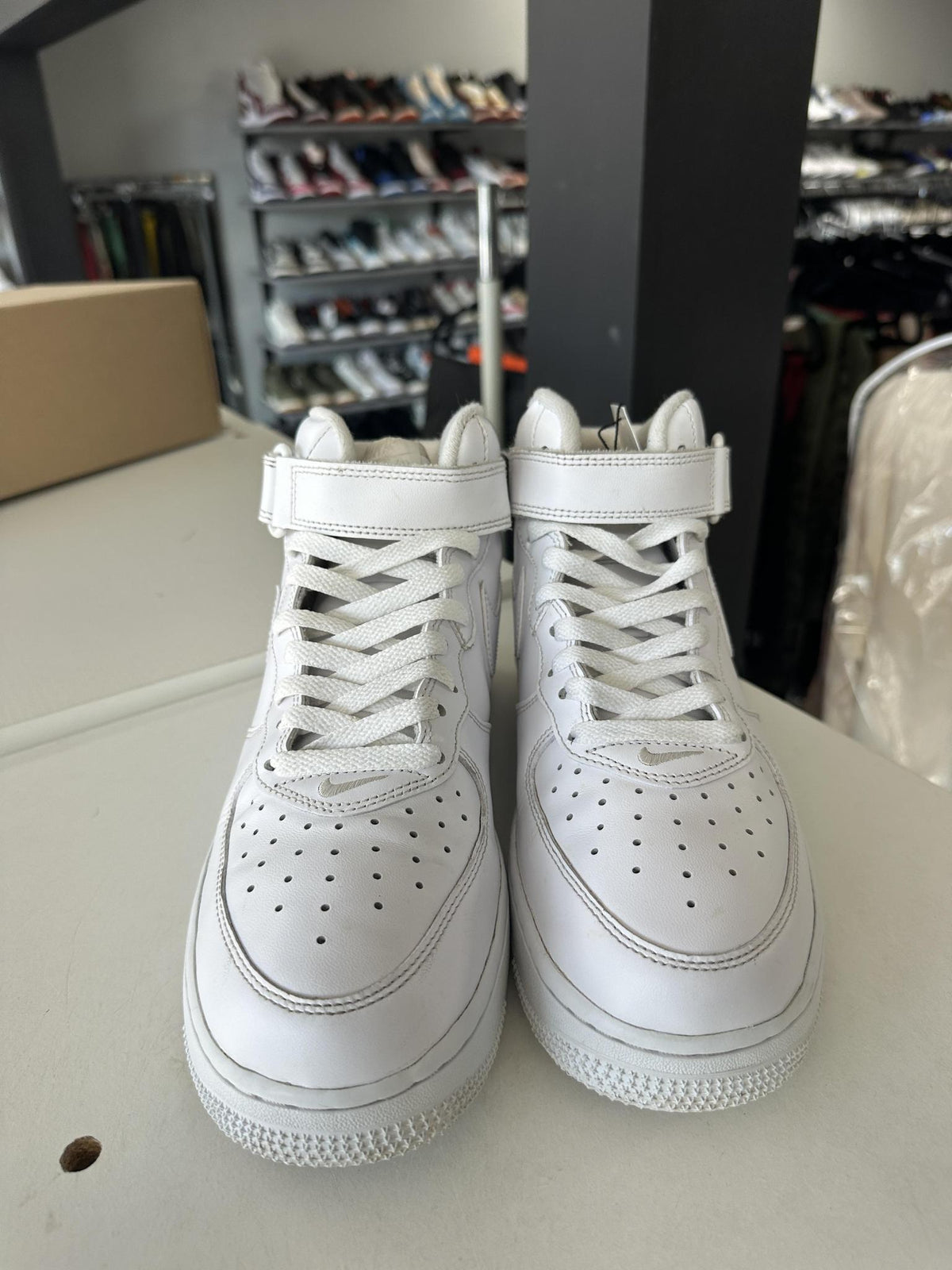 Nike Supreme Air Force One Mid White Used