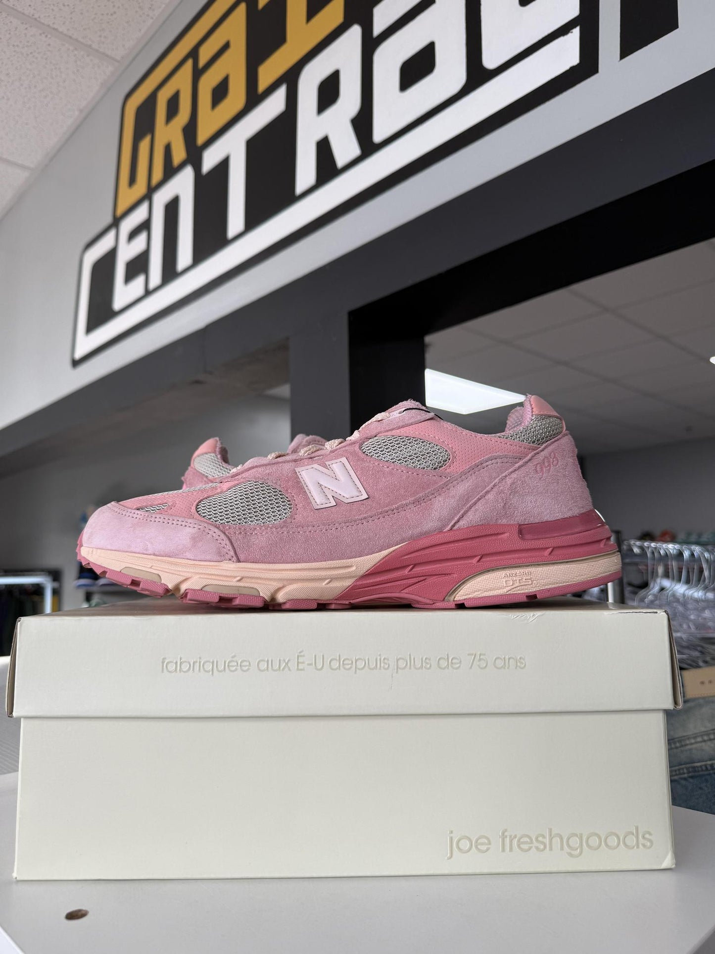 New Balance 993 x JFG "Pink" Used Size 13