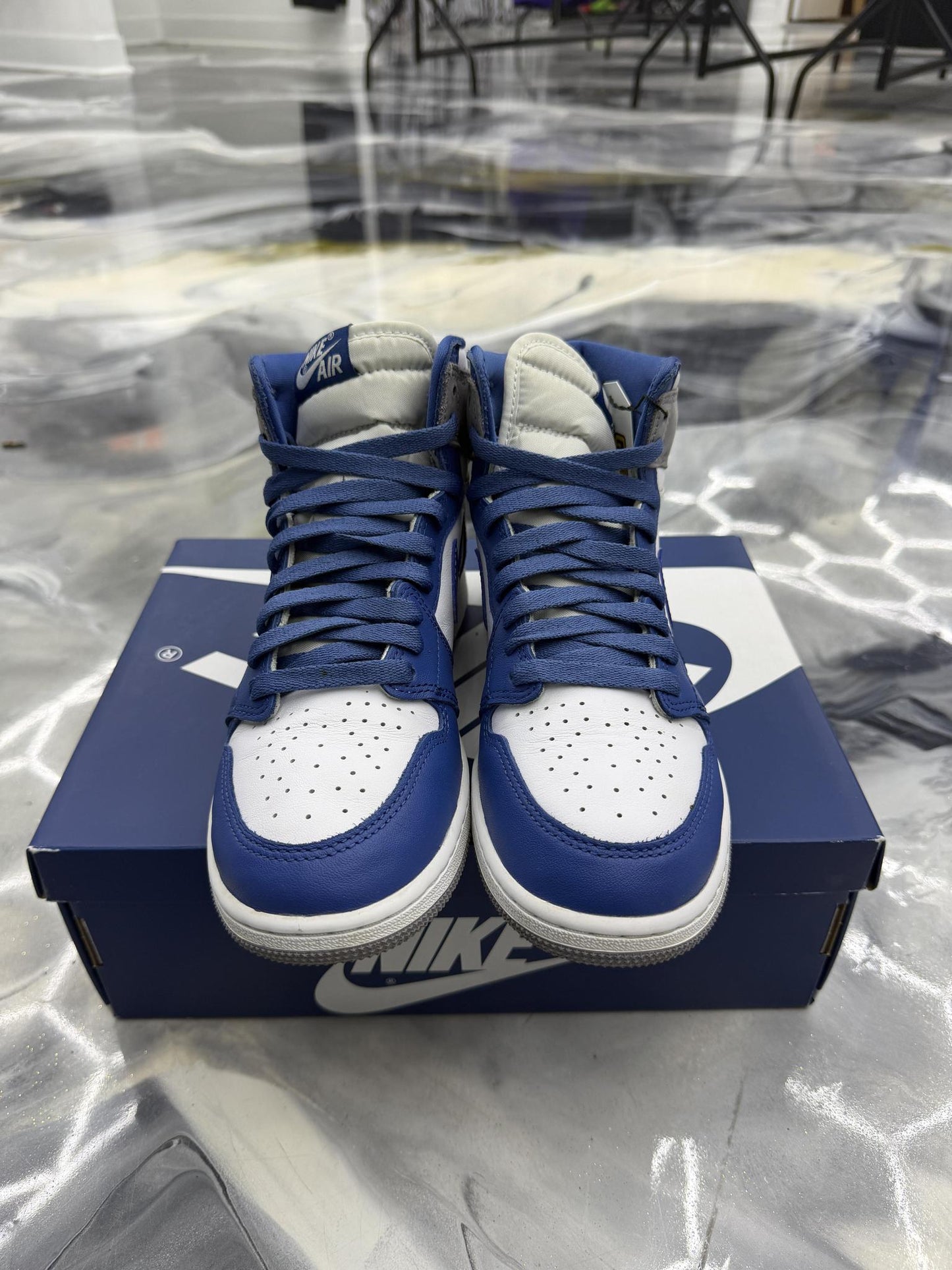 Jordan 1 "True Blue" Size 7Y/8.5W