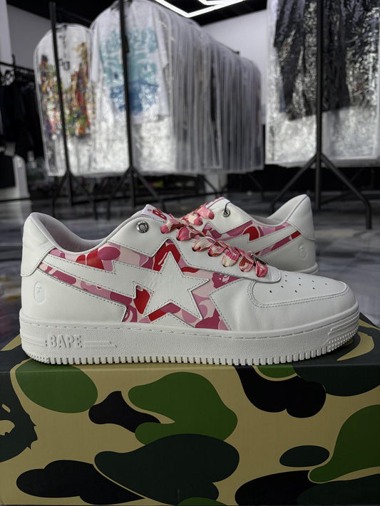 Bape Sta ABC "Camo Pink" Used Size 11