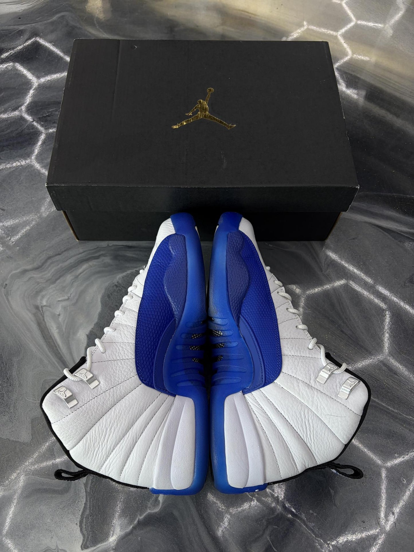 Jordan 12 "Blueberry" Used Size 7Y/8.5W