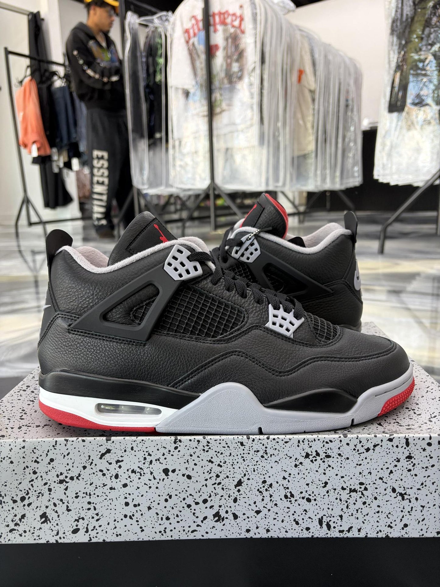 Jordan 4 "Bred Reimagined" Used Size 11.5