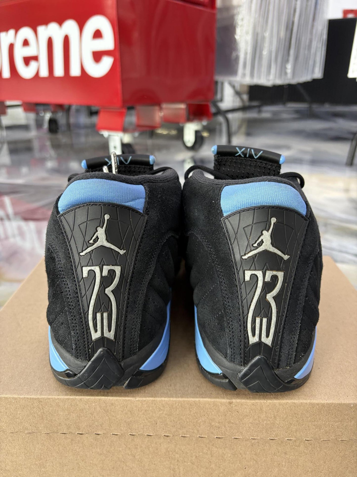 Jordan 14 "University Blue" Used Size 11