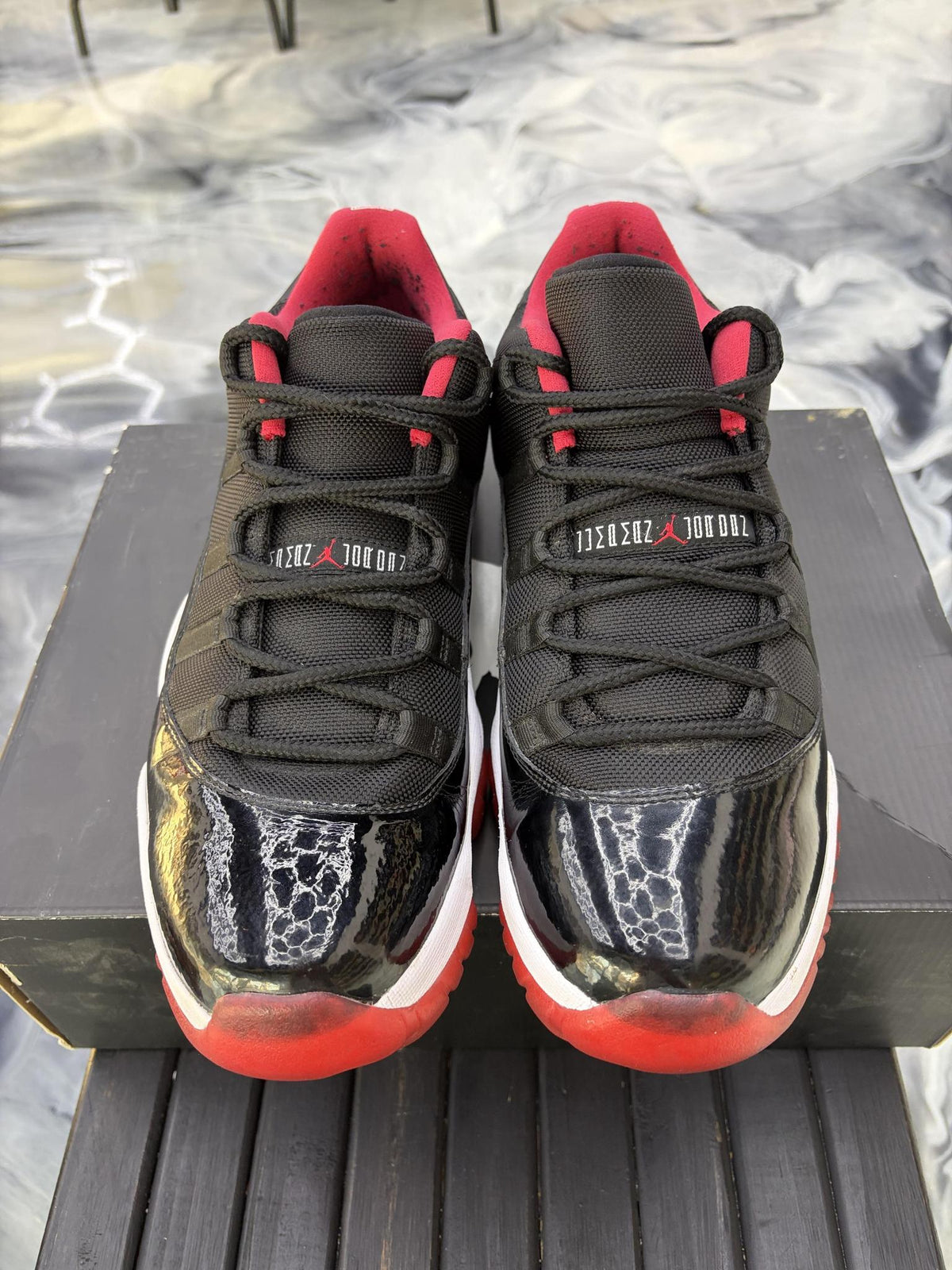 Jordan 11 Low "Bred" Used Size 12