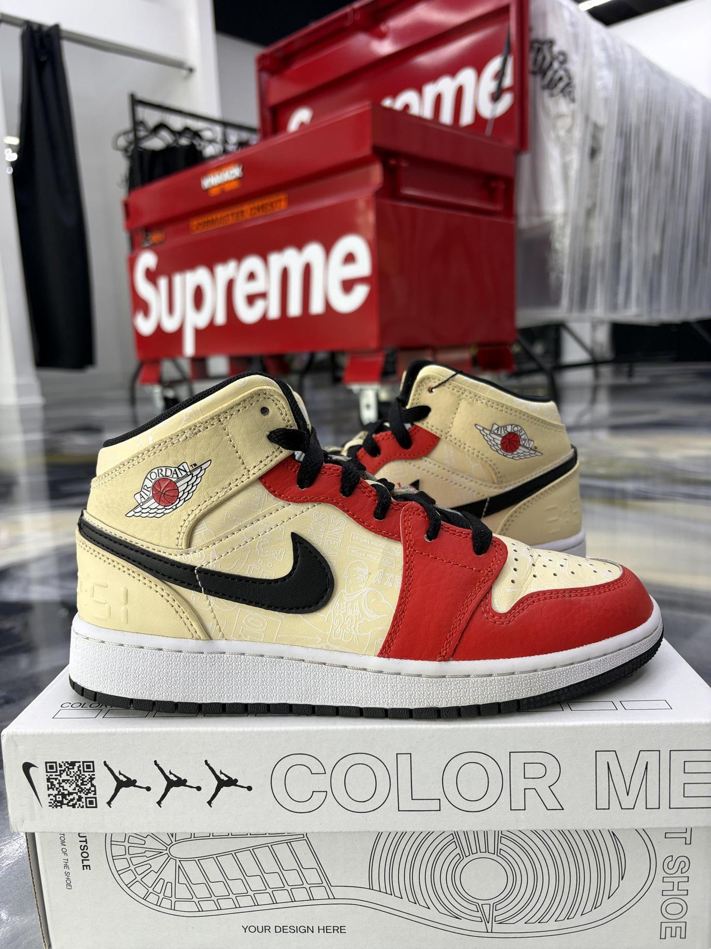 Jordan 1 Mid 88 "Dunk Contest" Used Size 5Y/6.5W