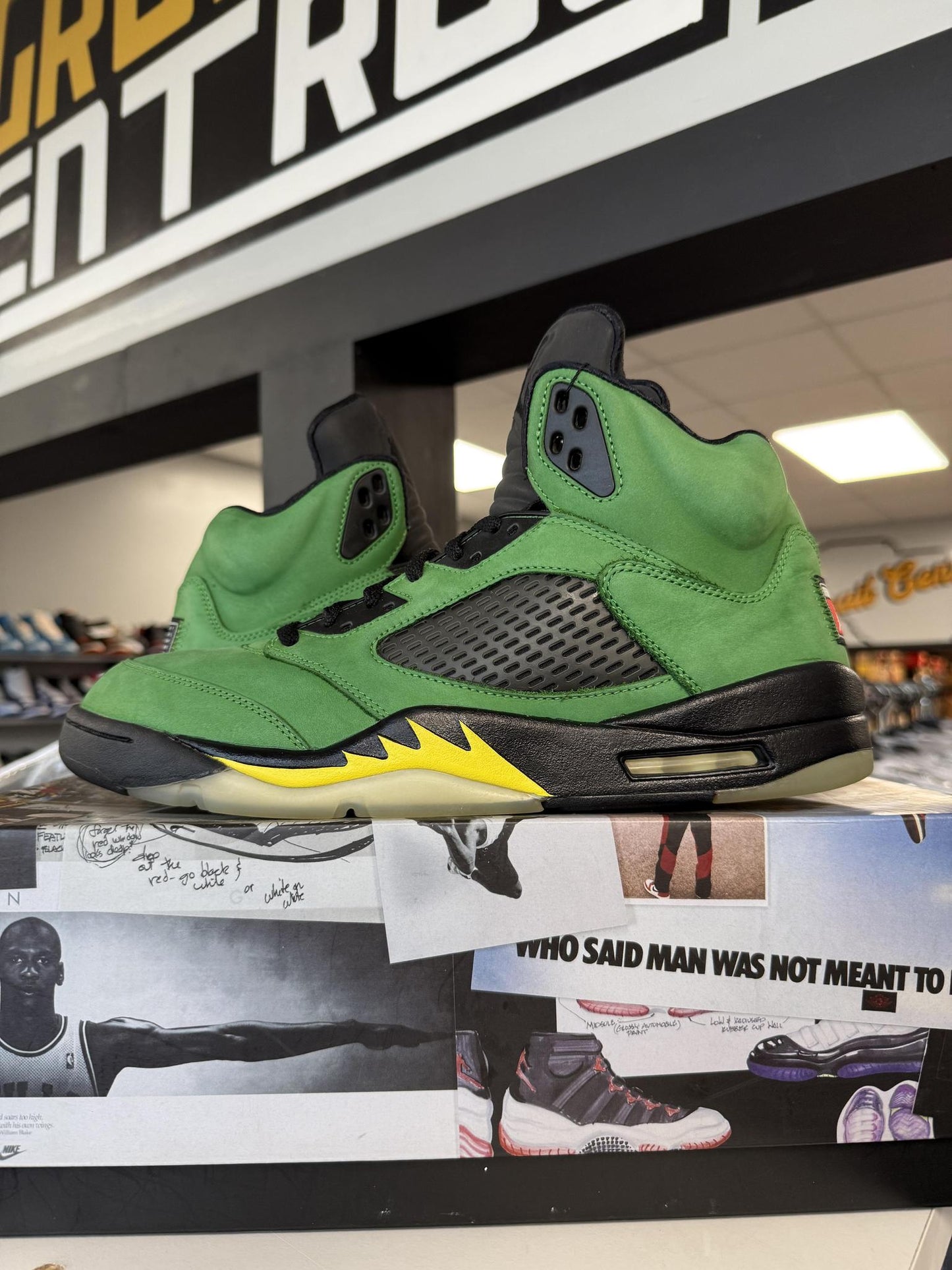 Jordan 5 "Oregon" Used Size 12
