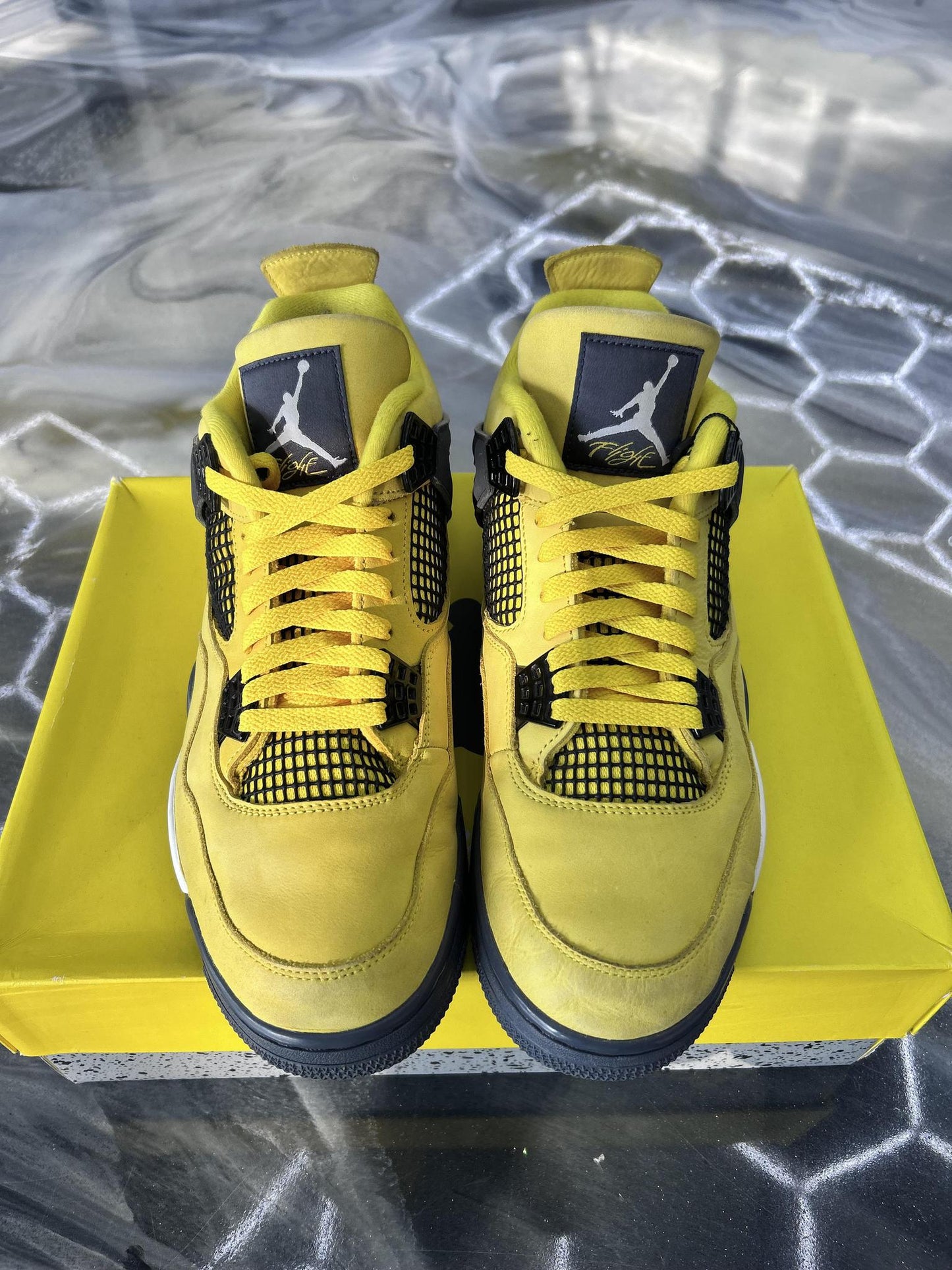 Jordan 4 "Lightning" Used Size 12