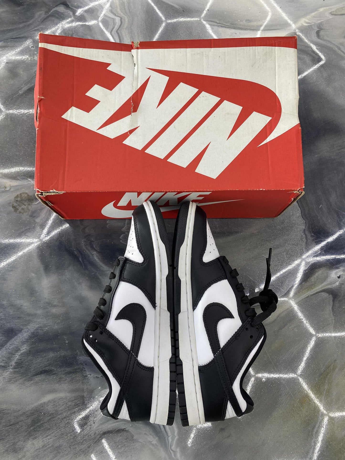 Nike Dunk Low "Panda" Used Size 8