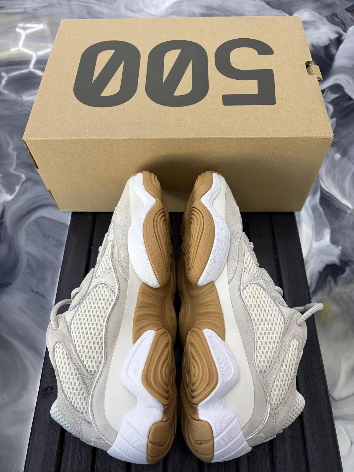 Yeezy 500 "Stone Taupe" Used Size 12
