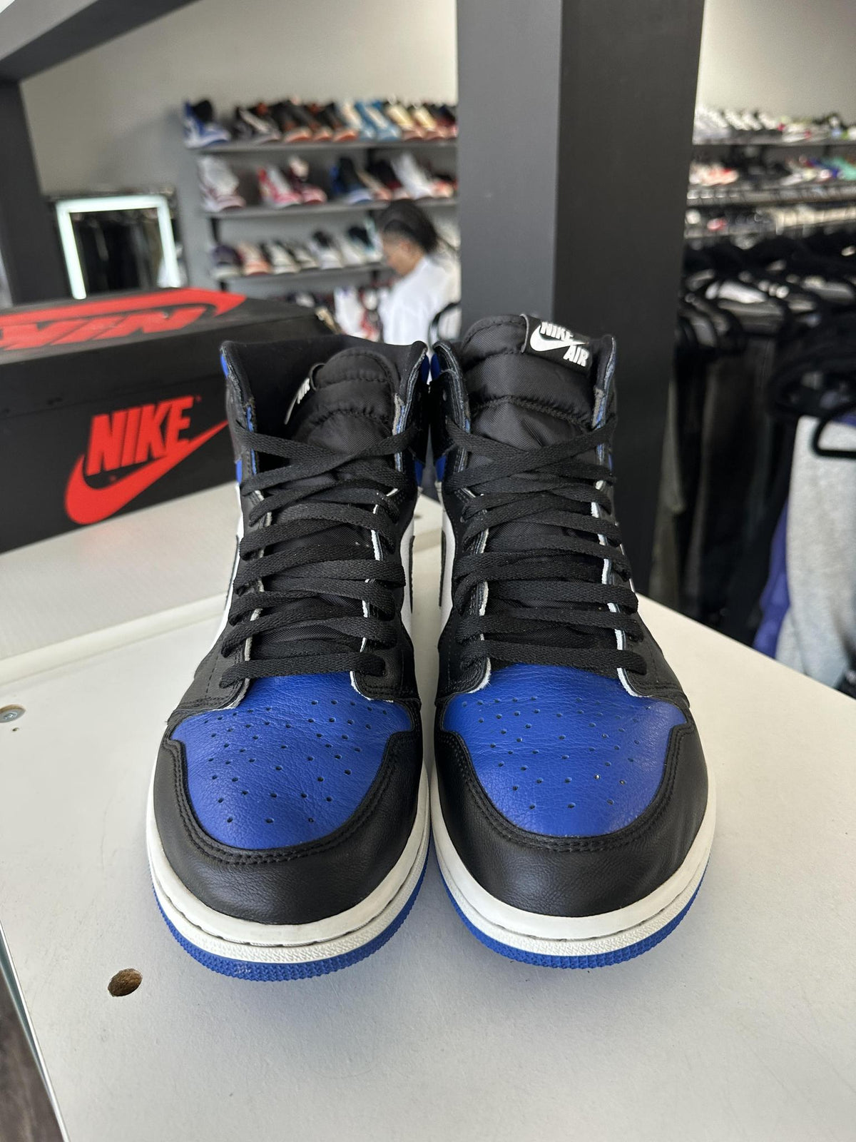 Jordan 1 "Royal Toe" Size 12 Used