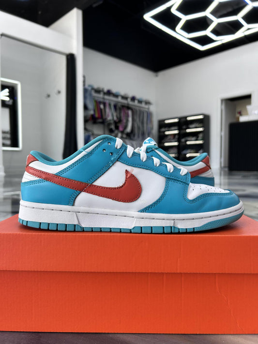 Nike Dunk Low "Dolphins" Used Size 9