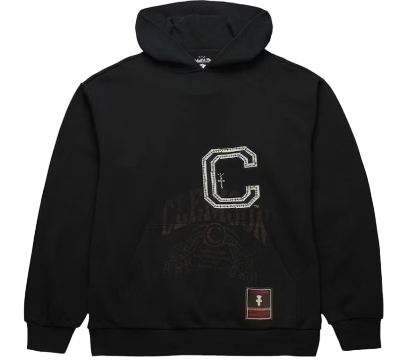 Travis Scott x Clemson Hoodie "Black"