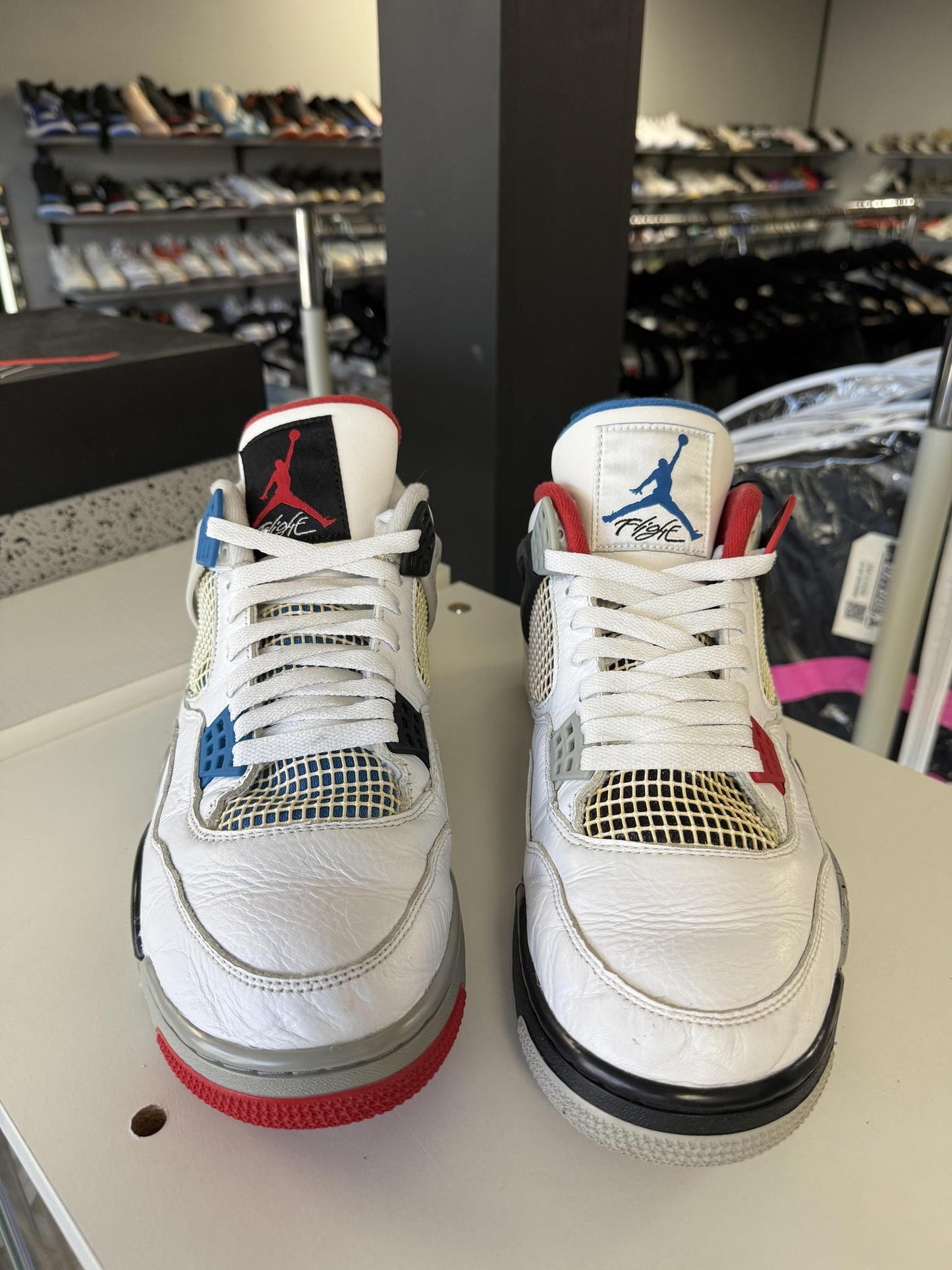 Jordan 4 "What The" Used Size 12
