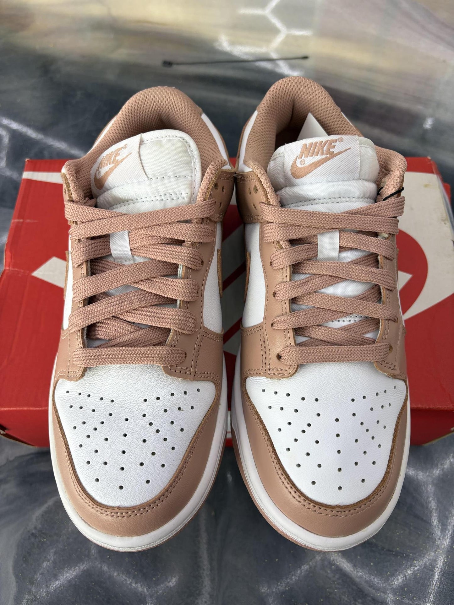 Nike Dunk Low "Rose Whisper" Used Size 4.5Y/6W