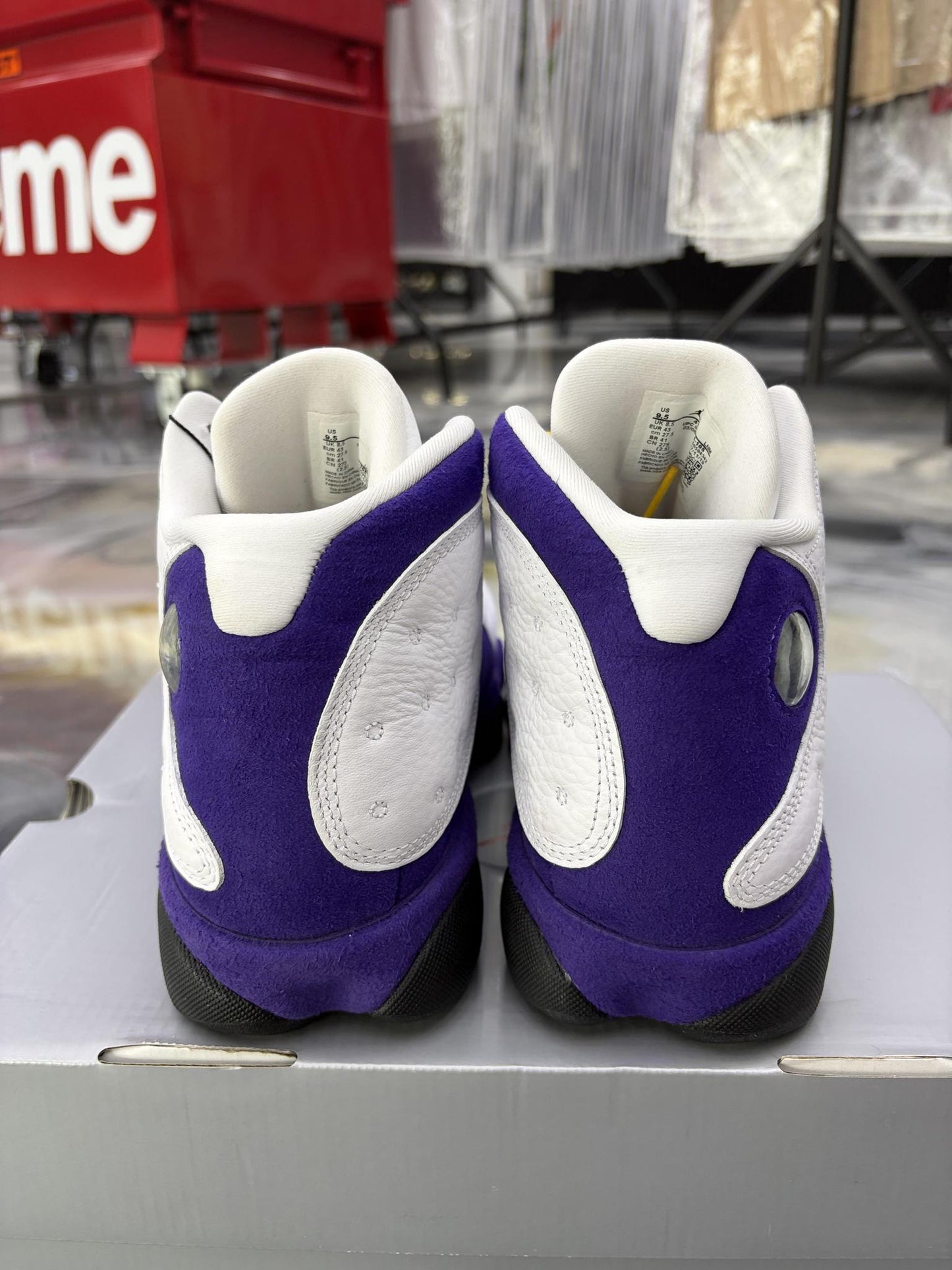 Jordan 13 "Lakers" Used Size 9.5