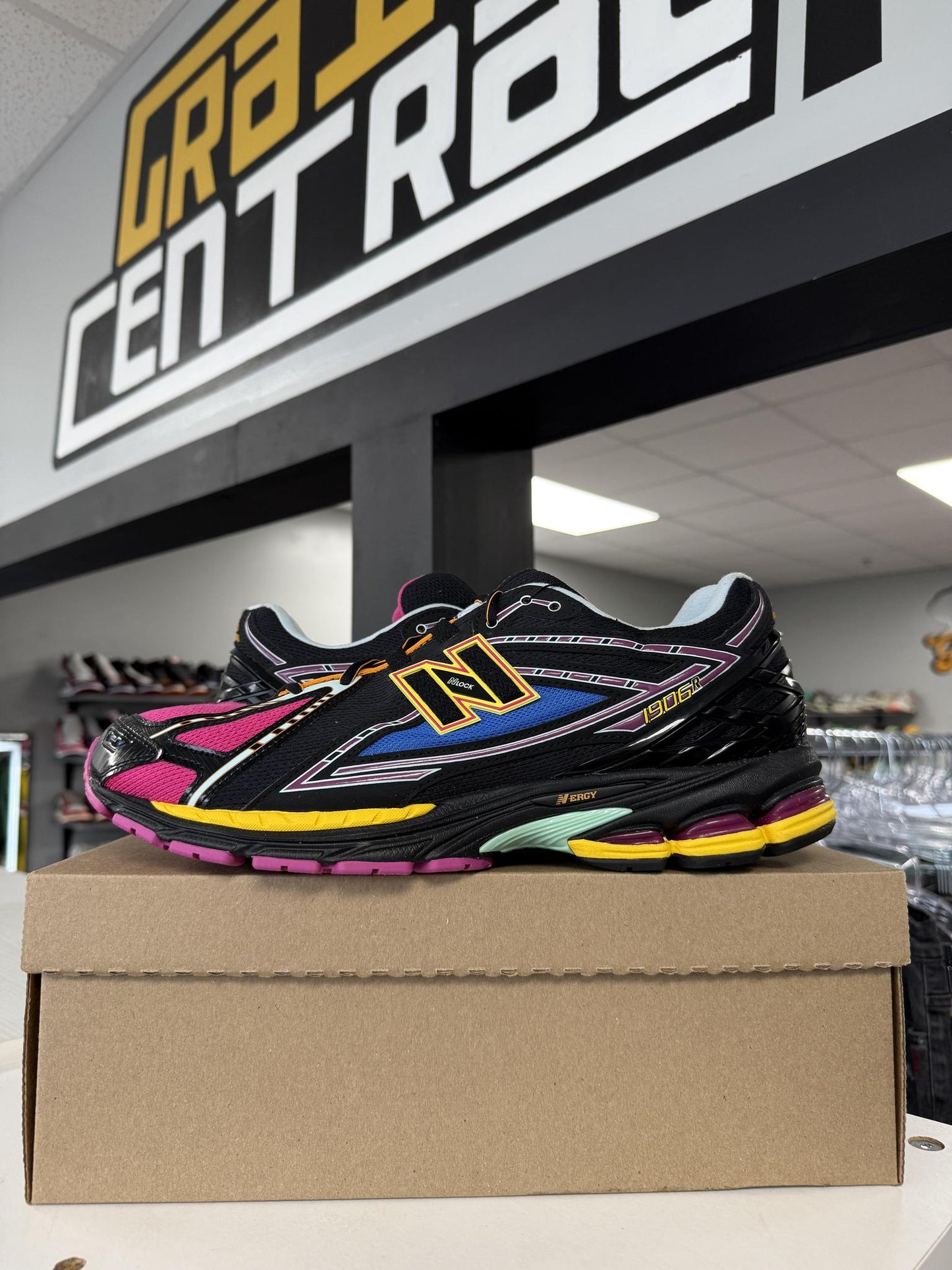 New Balance 1906 "Neon Nights" Used Size 14