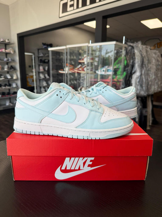 Dunk Low "Glacier Blue" Used Size 12