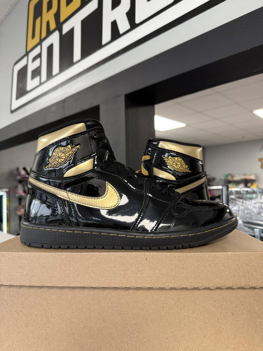 Jordan 1 "Patent Metallic Gold" Size 10.5