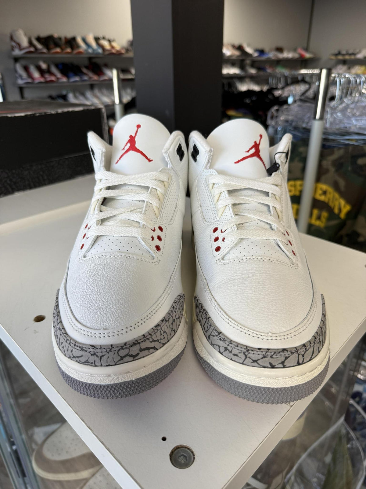 Jordan 3 "White Cement Reimagined" Used Size 12
