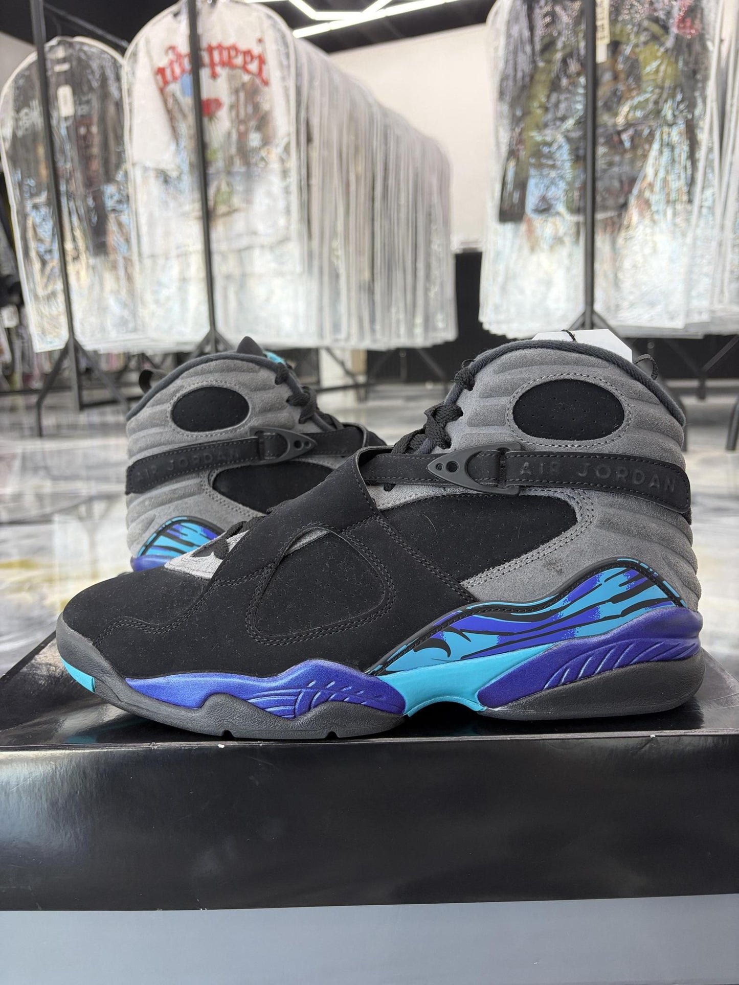 Jordan 8 "Aqua" Used Size 11
