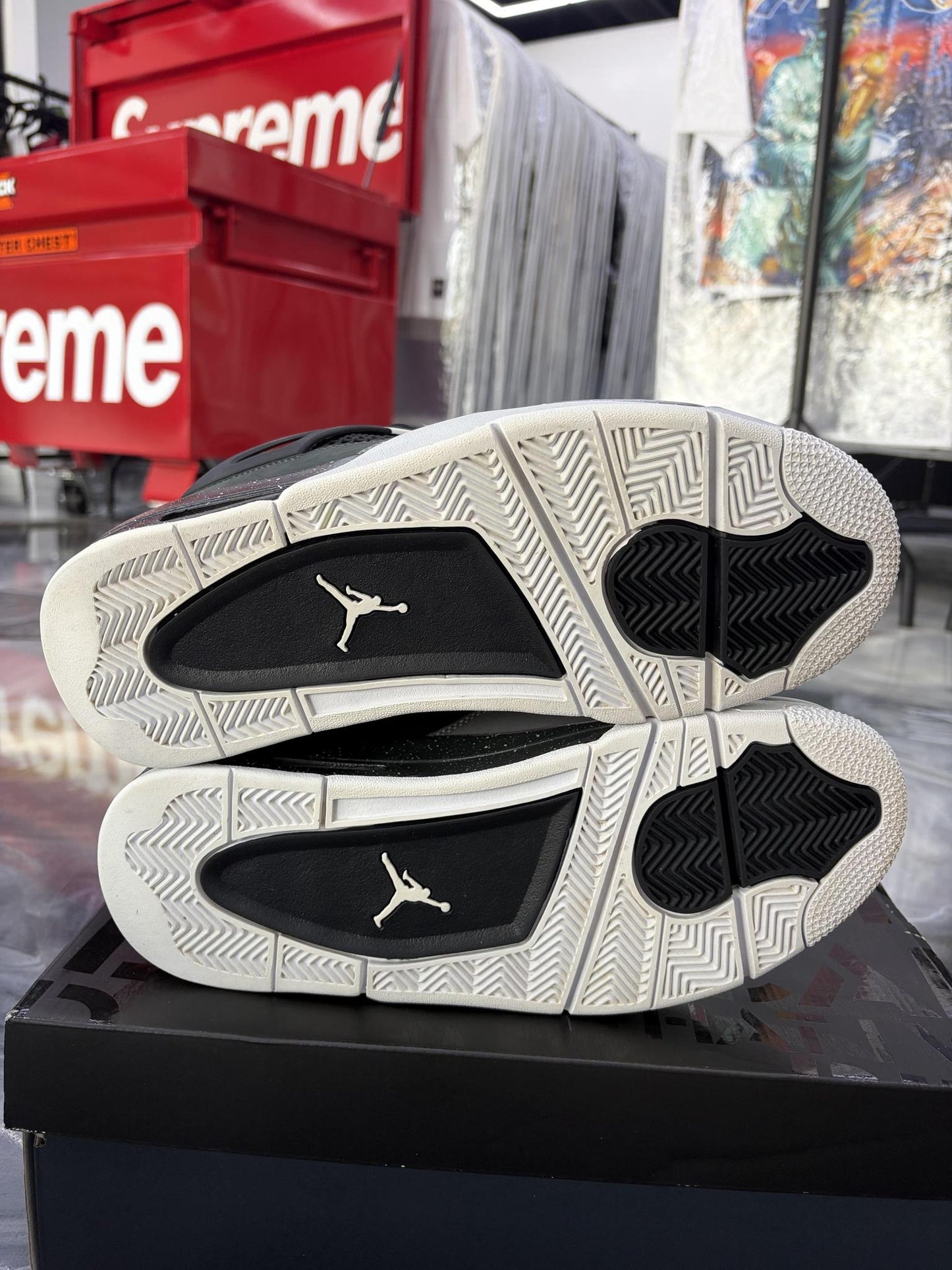 Jordan 4 "Fear" Used Size 10.5