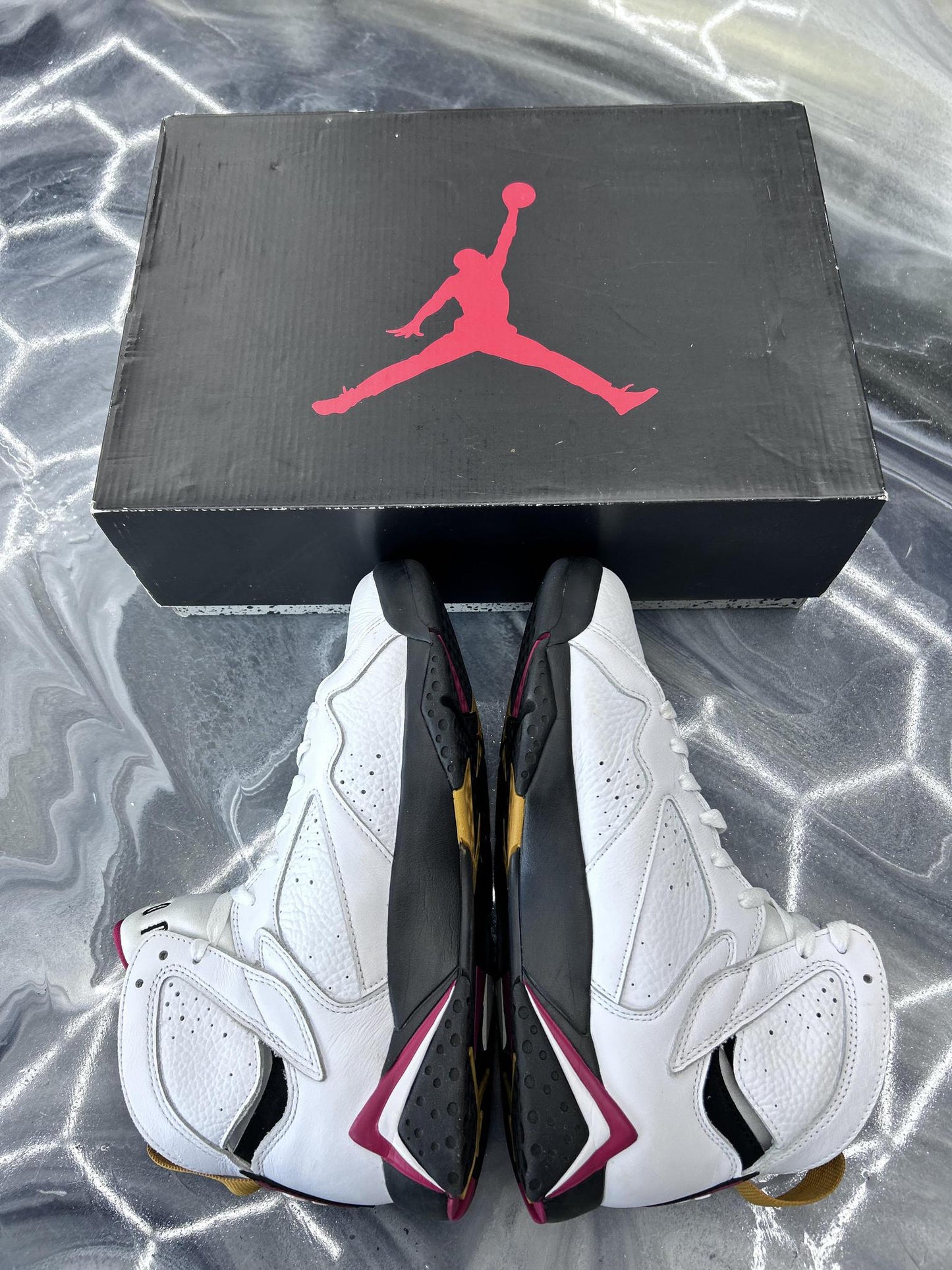 Jordan 7 "Cardinal" Used Size 8
