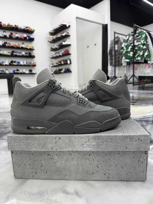 Jordan 4 "Wet Cement" Used Size 13