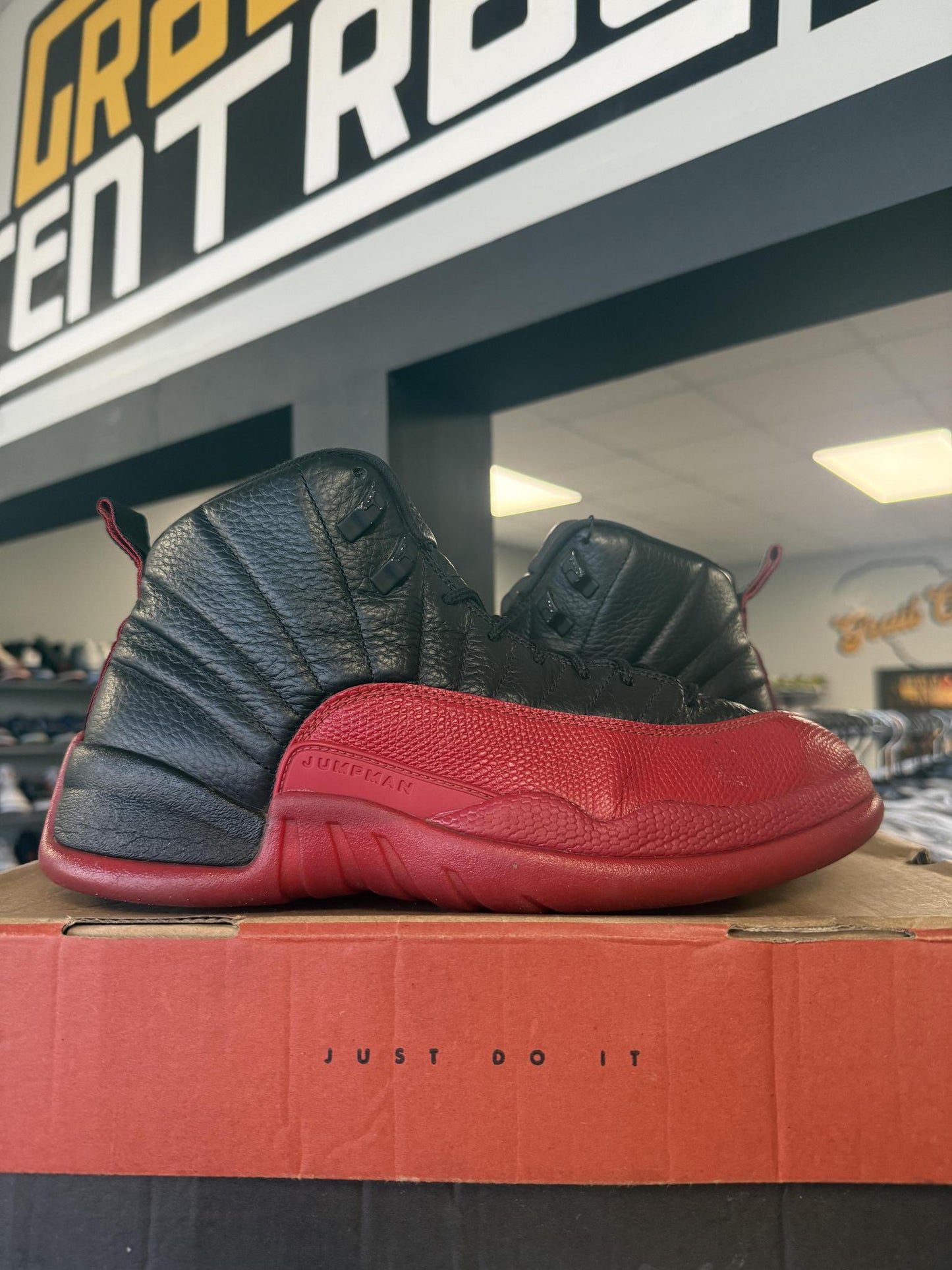 Jordan 12 Flu Game Used