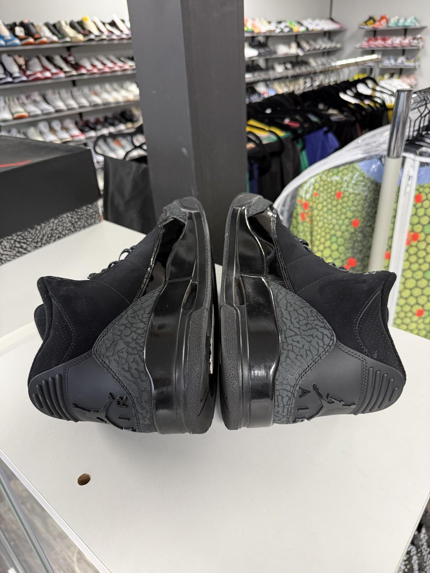 Jordan 3 "Black Cat" Used Size 15