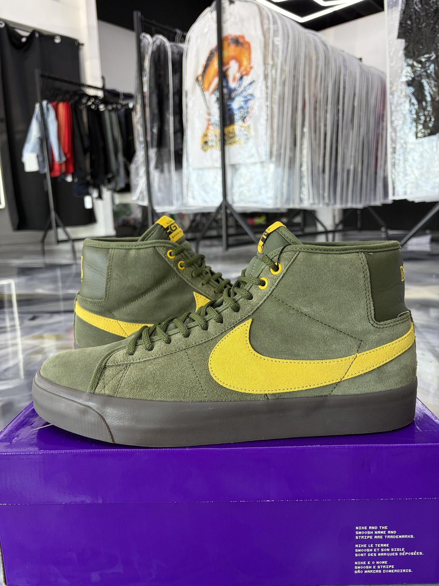 Nike SB Blazer Mid "Antihero Skateboards" Used Size 13