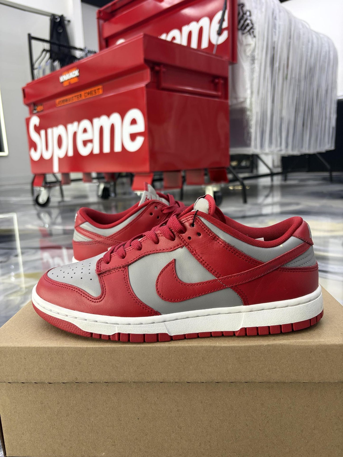 Nike Dunk Low "UNLV" Used Size 9.5