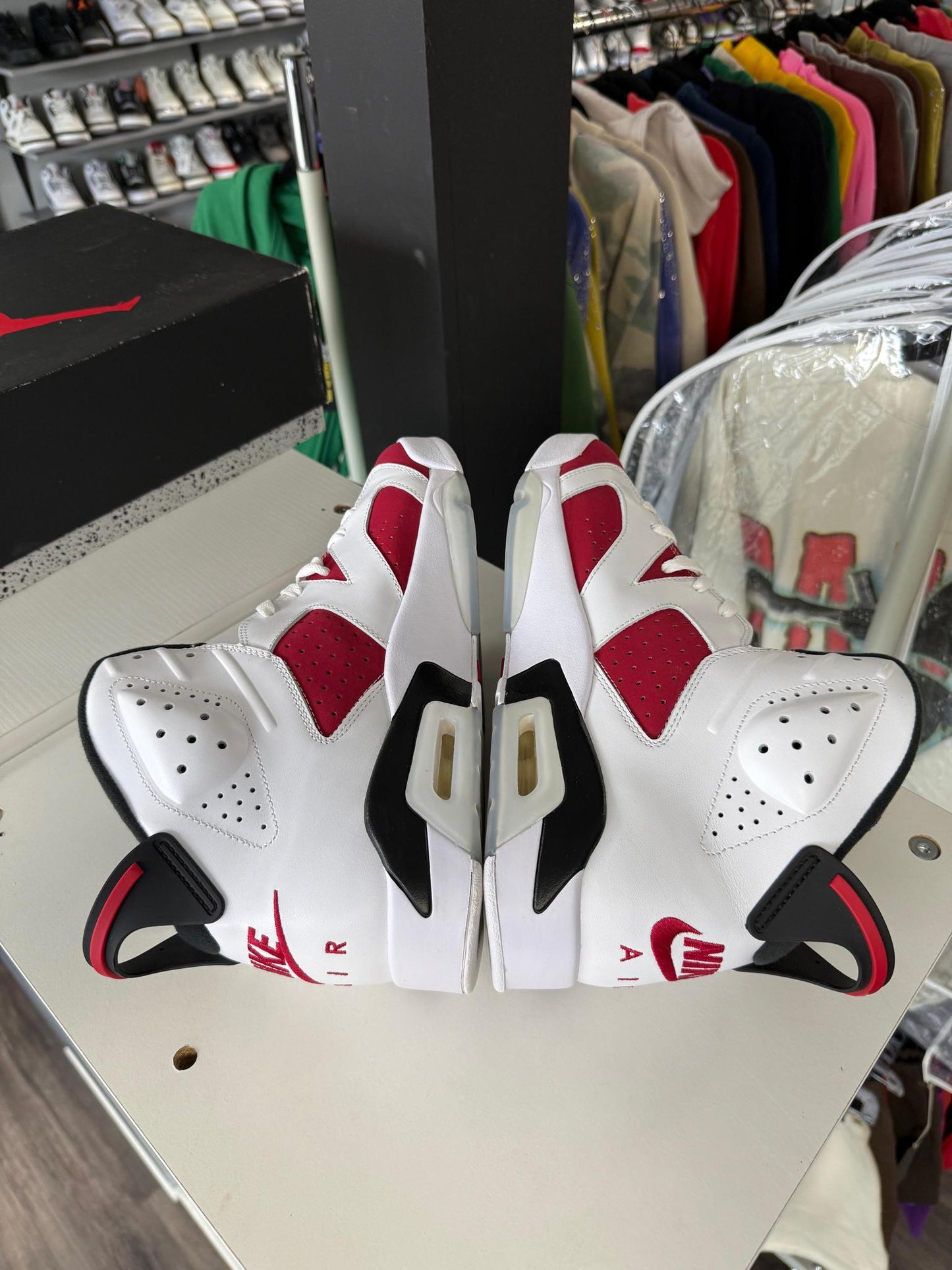 Jordan 6 "Carmine" Used Size 13